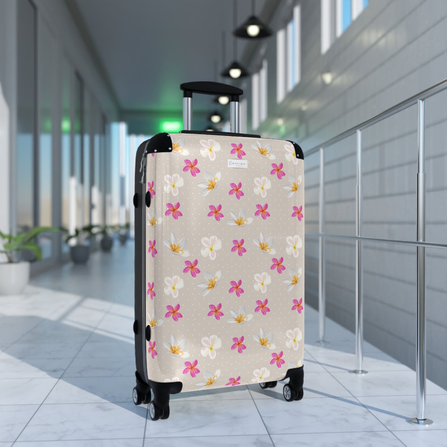 Suitcase Luggage- Plumeria