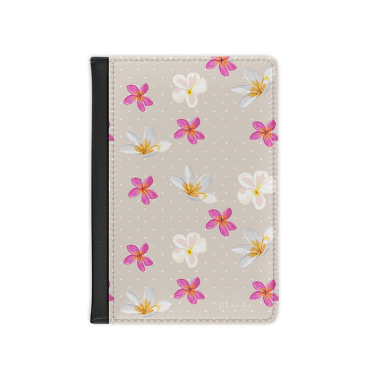 Passport Cover- Plumeria
