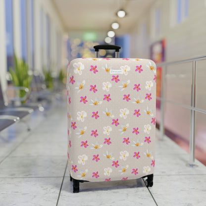 Luggage Cover- Plumeria
