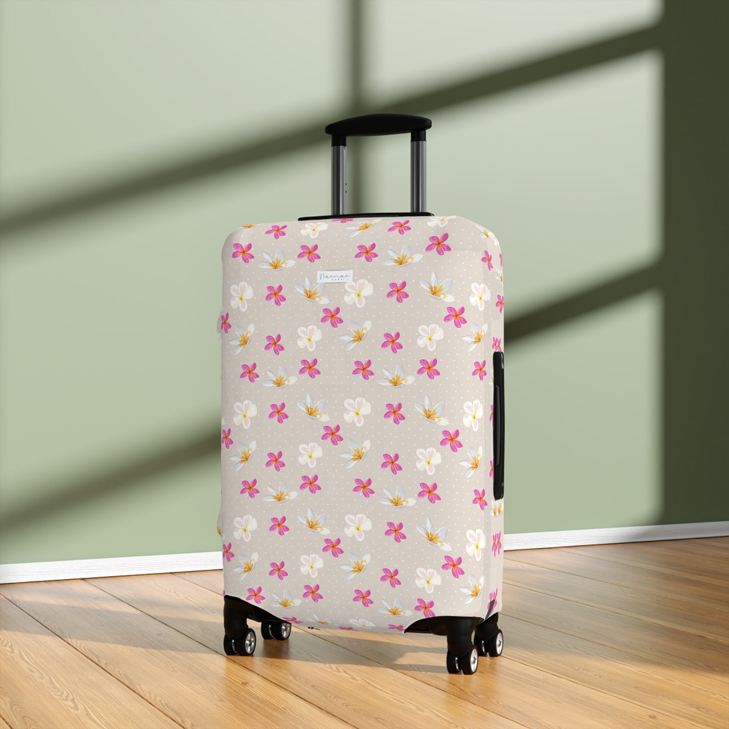 Luggage Cover- Plumeria