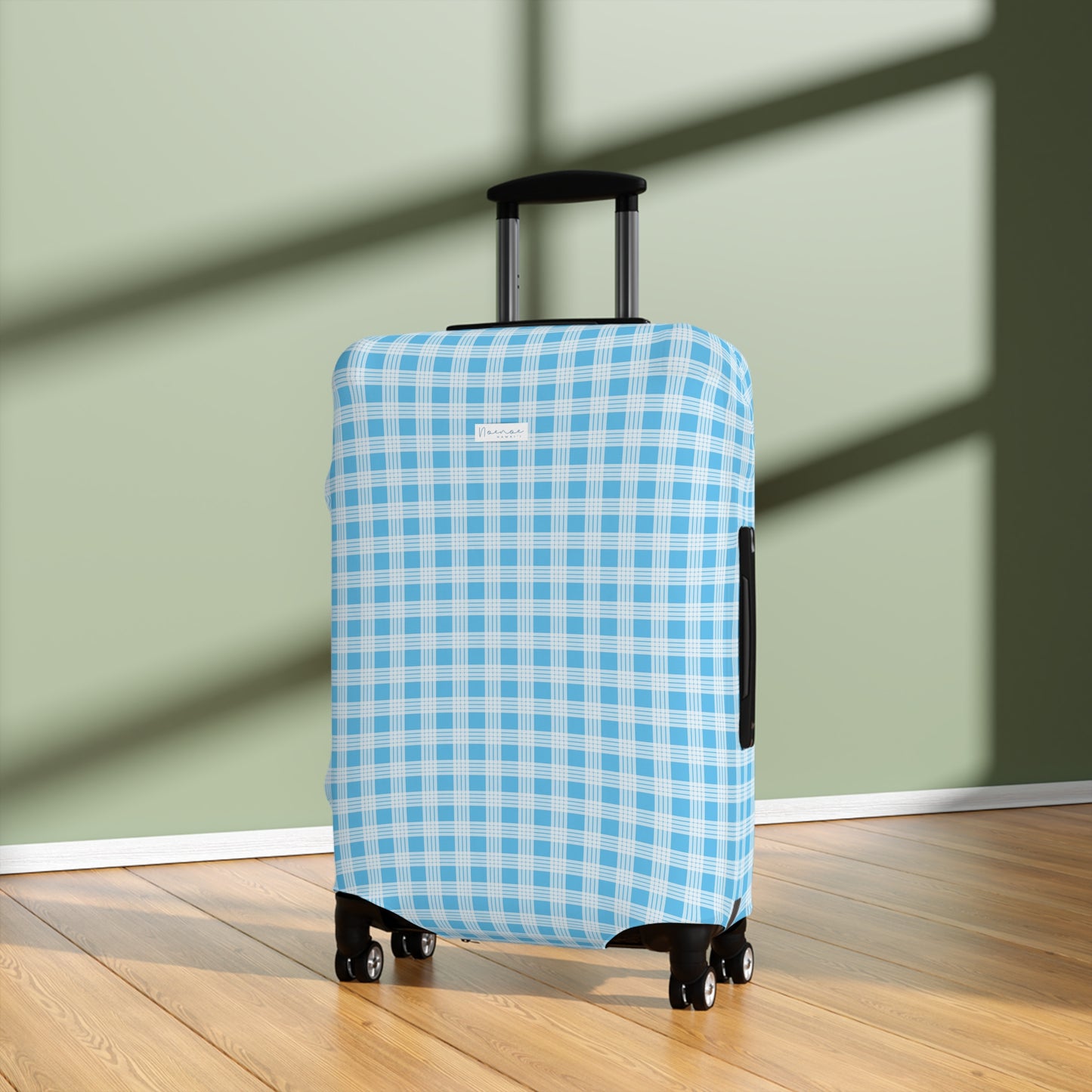 Luggage Cover- Blue Palaka