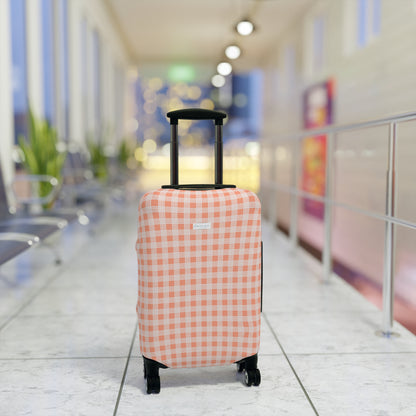 Luggage Cover- Orange Palaka