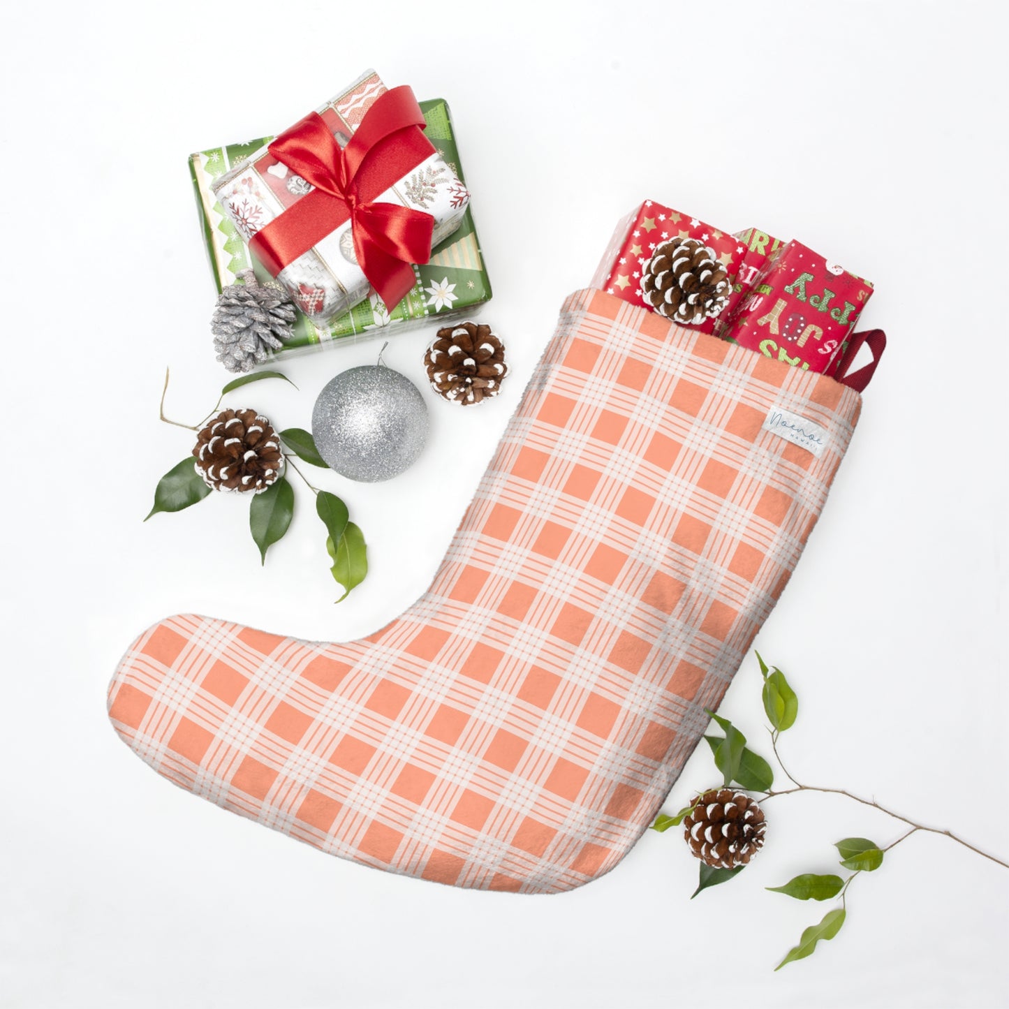 Holiday Stockings- Palaka- Orange