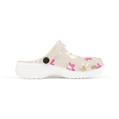 Clog Shoes- Plumeria- Kids
