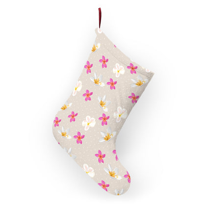 Holiday Stockings- Plumeria