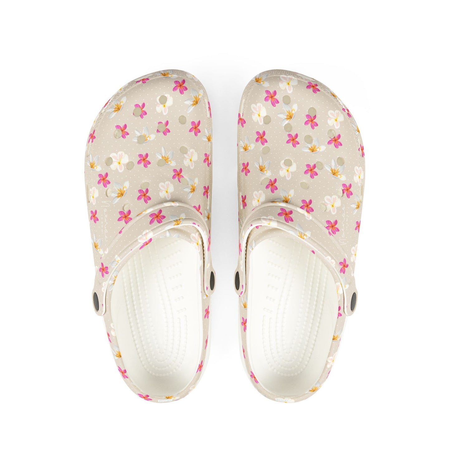 Clog Shoes- Plumeria