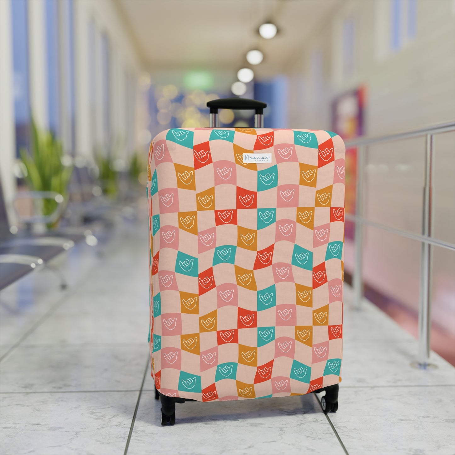 Luggage Cover- Checkered Shakas