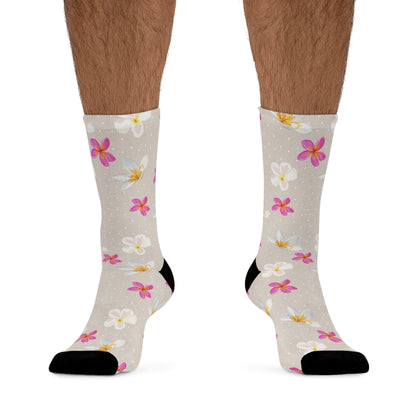 Socks- Plumeria