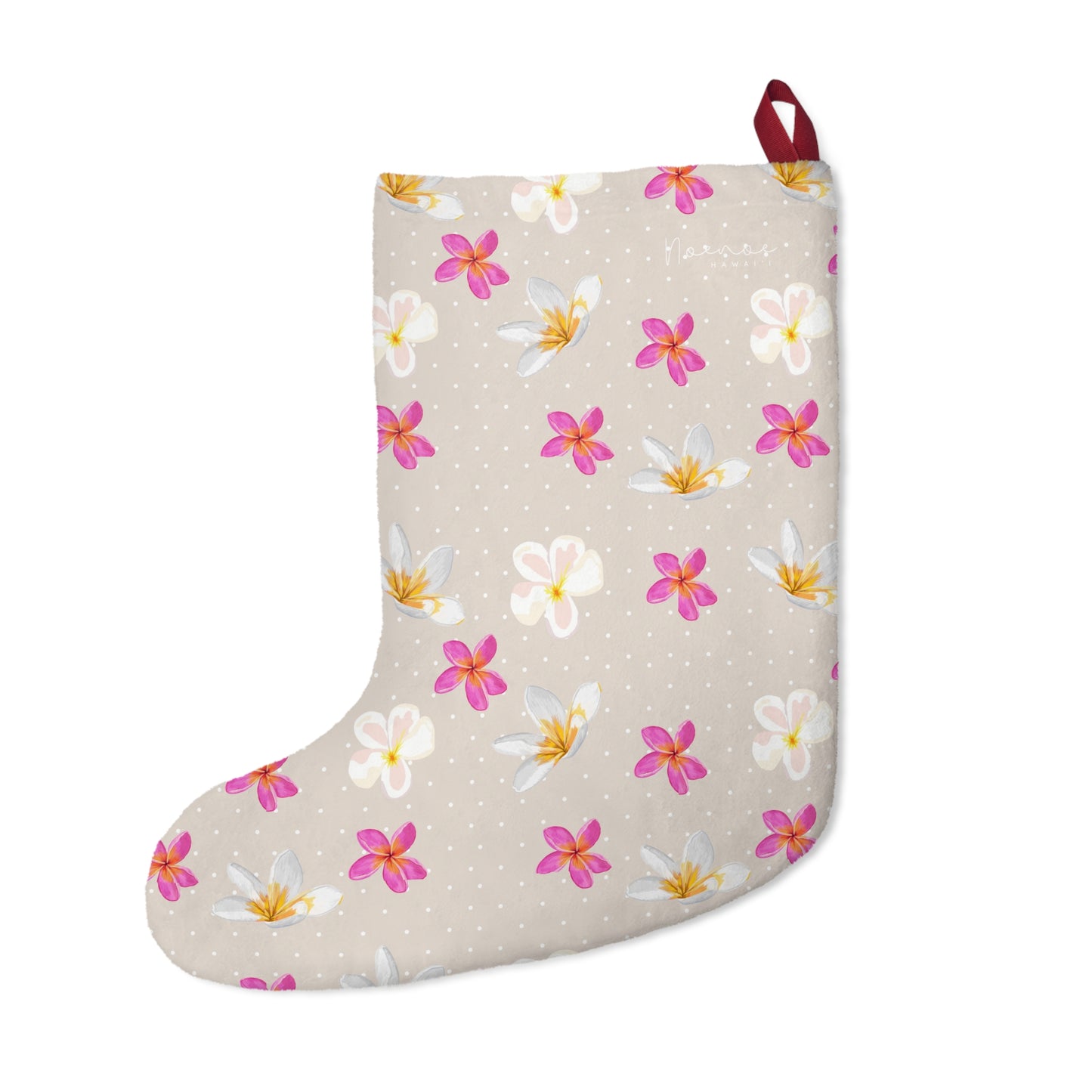Holiday Stockings- Plumeria