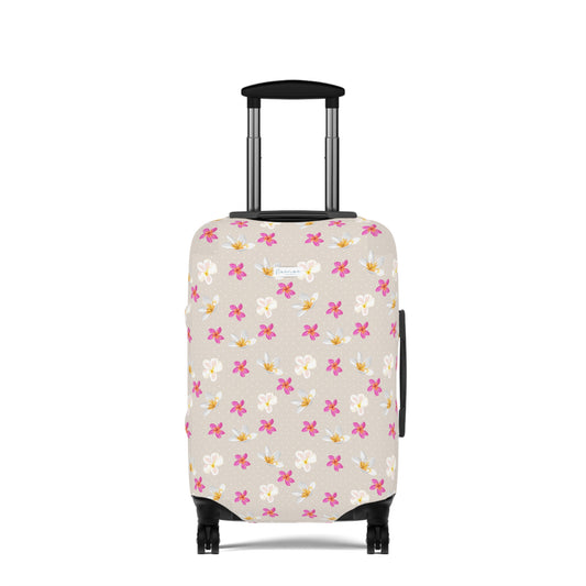 Luggage Cover- Plumeria