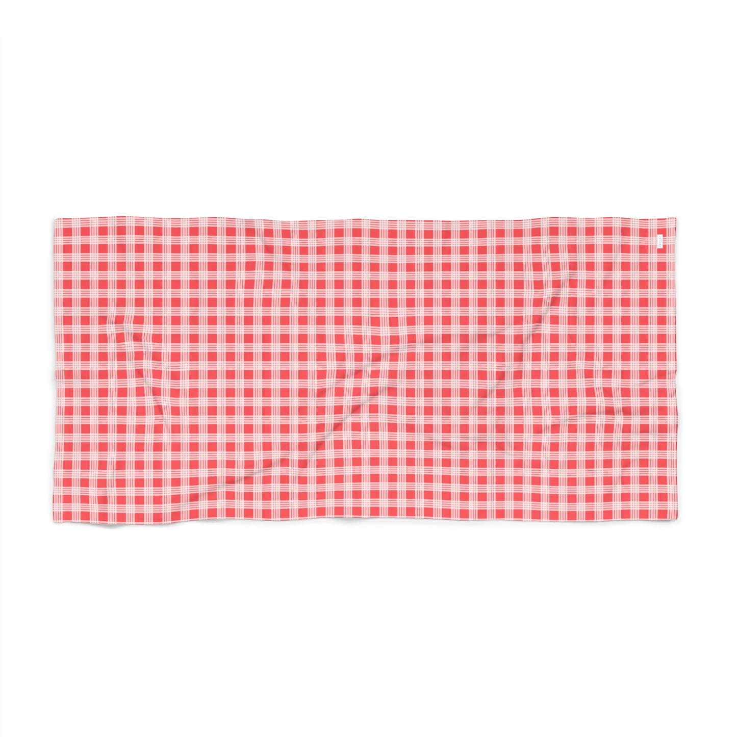 Beach Towel- Red Palaka