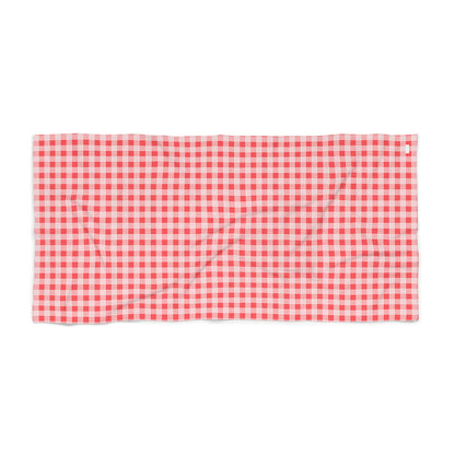 Beach Towel- Red Palaka