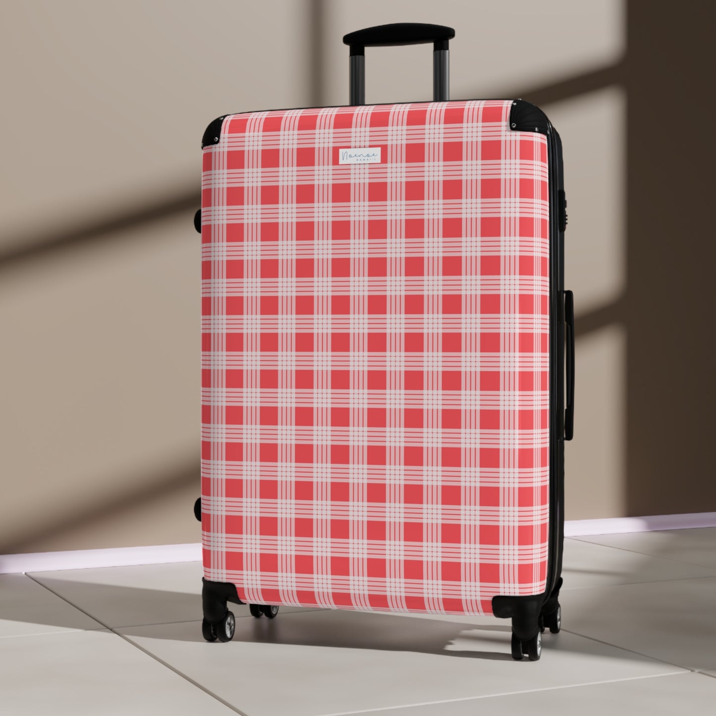 Suitcase Luggage- Red Palaka