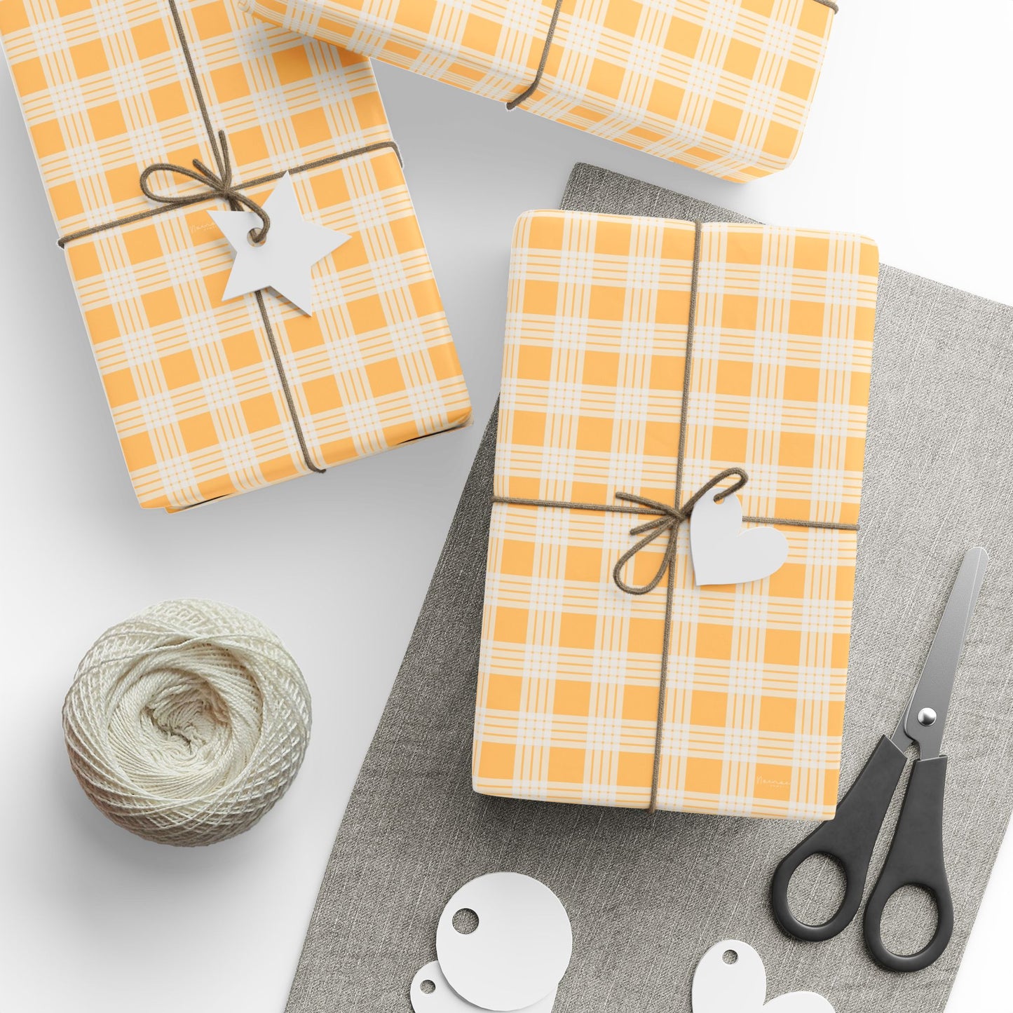 Wrapping Paper- Palaka- Yellow
