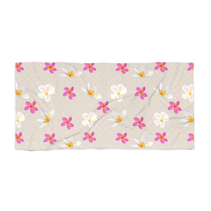 Beach Towel- Plumeria