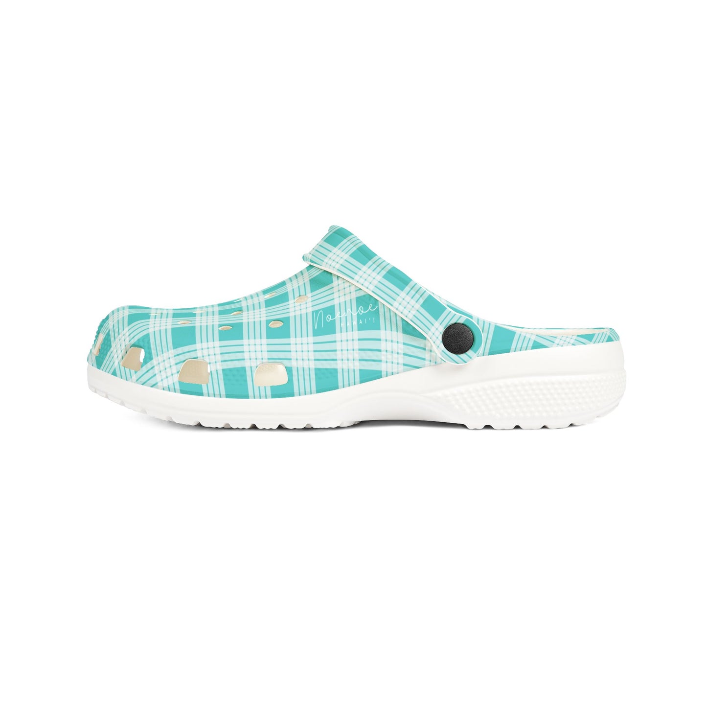 Clog Shoes- Teal Palaka