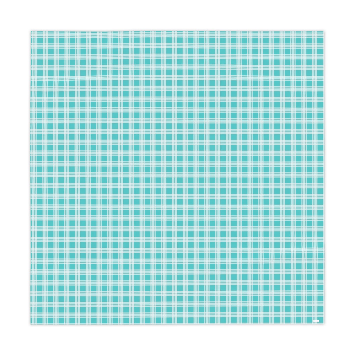 Square Tablecloth- Teal Palaka
