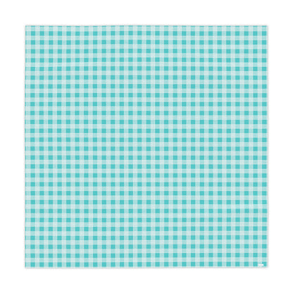 Square Tablecloth- Teal Palaka