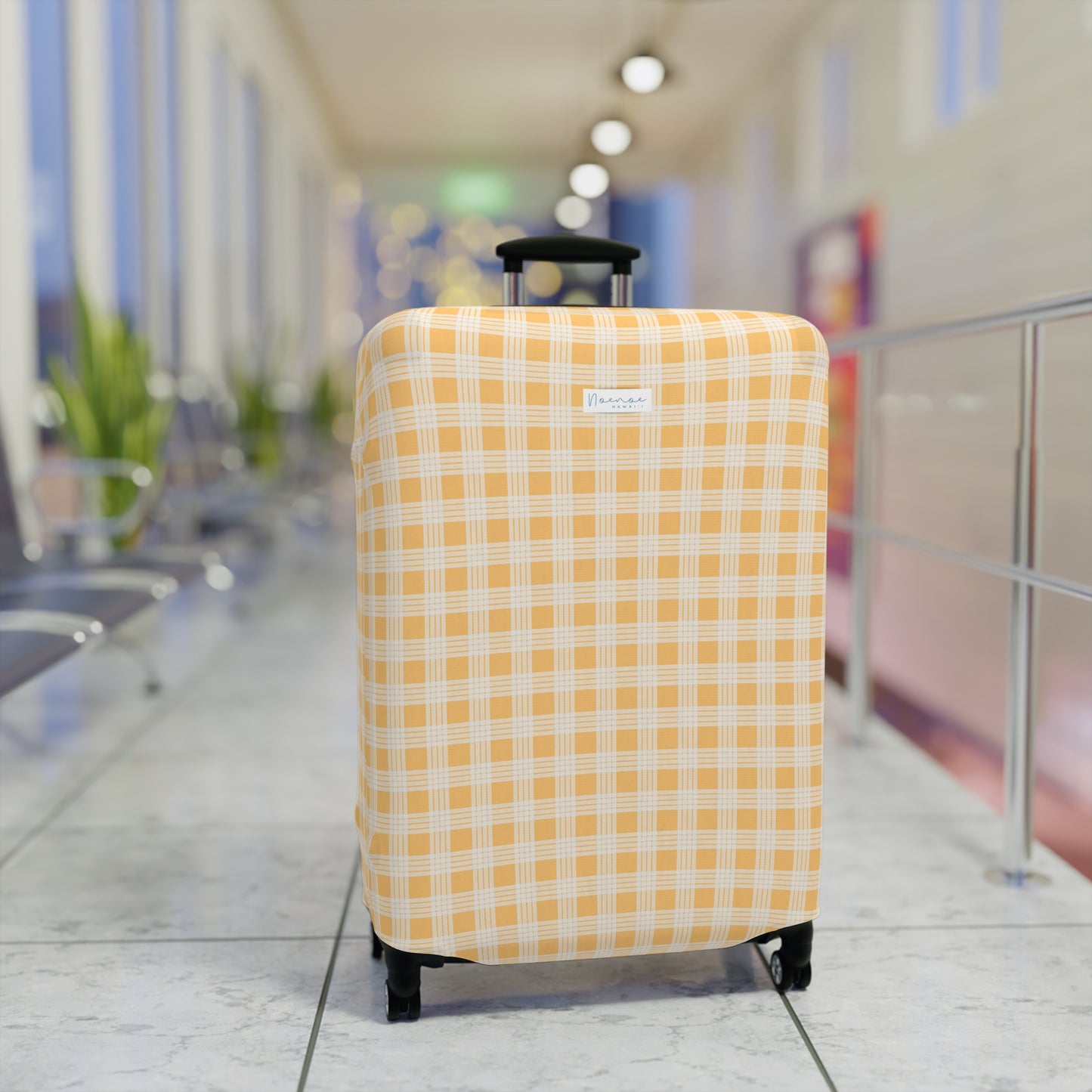 Luggage Cover- Yellow Palaka
