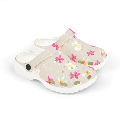 Clog Shoes- Plumeria- Kids