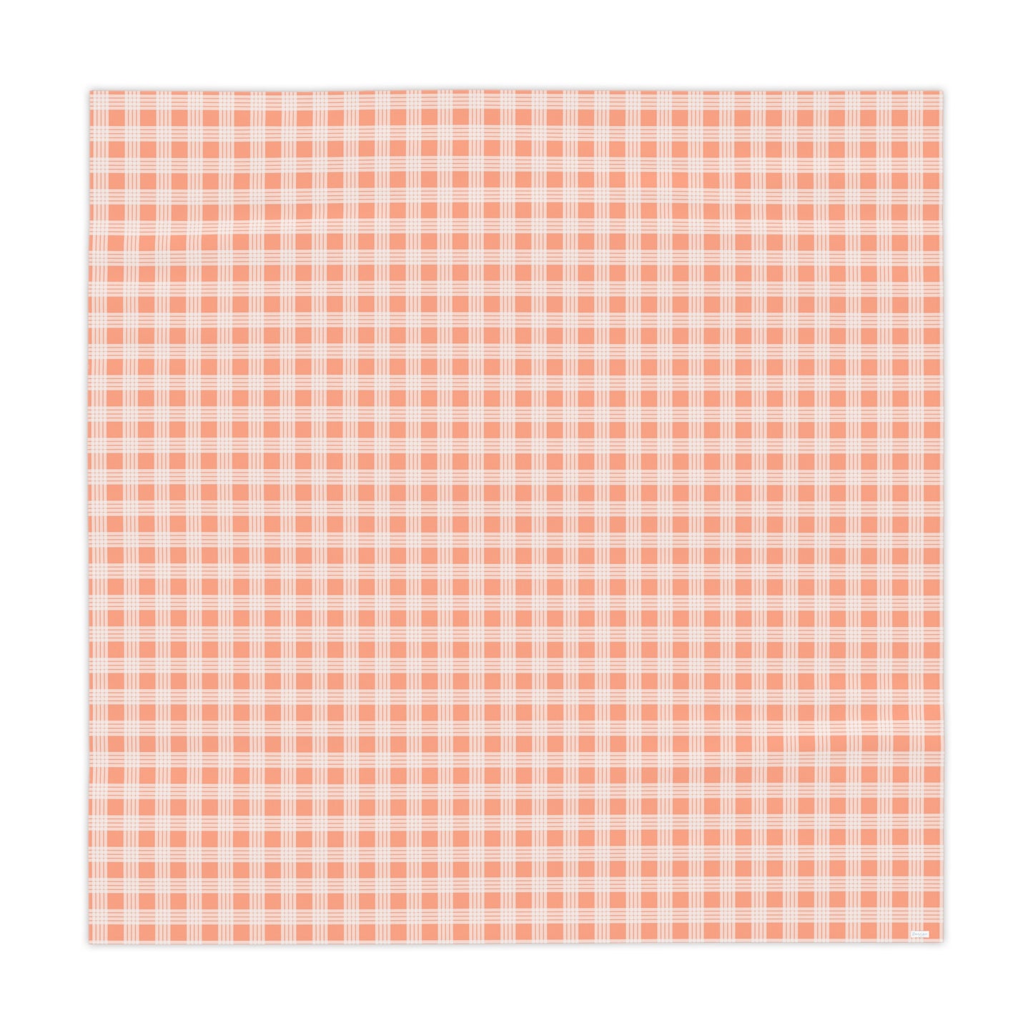 Square Tablecloth- Orange Palaka