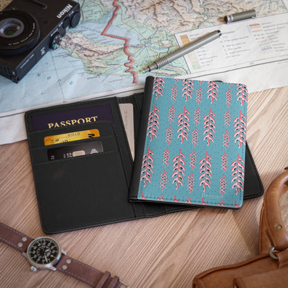 Passport Cover- Heliconia