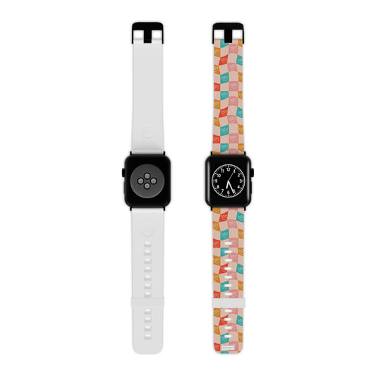 Watch Band for Apple Watch- Checkered Shakas