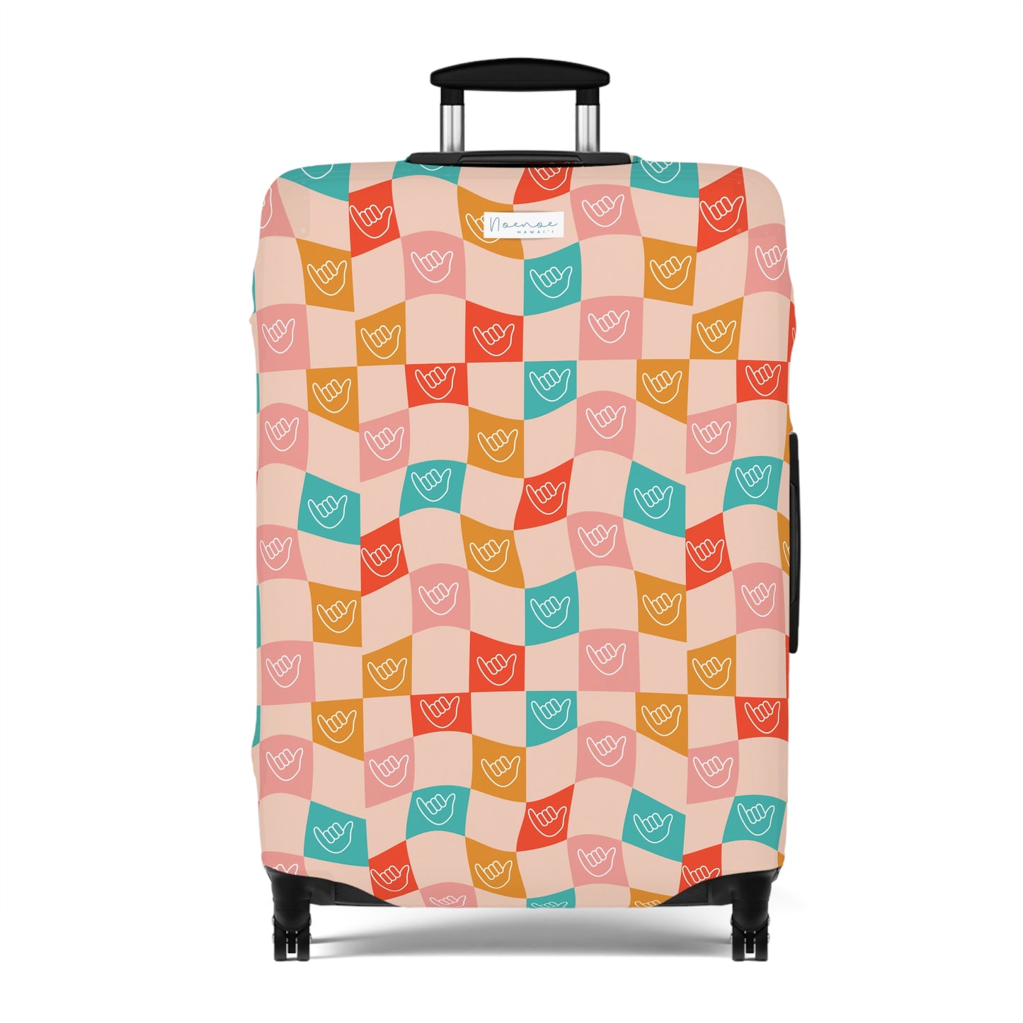 Luggage Cover- Checkered Shakas