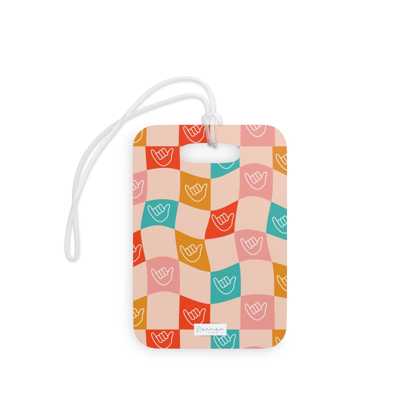 Luggage Tag- Checkered Shakas