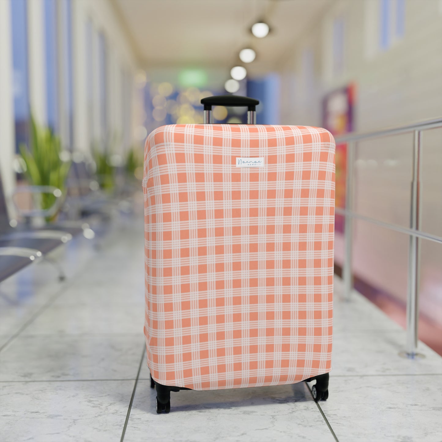 Luggage Cover- Orange Palaka
