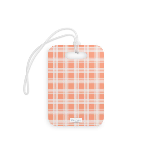 Luggage Tag- Orange Palaka