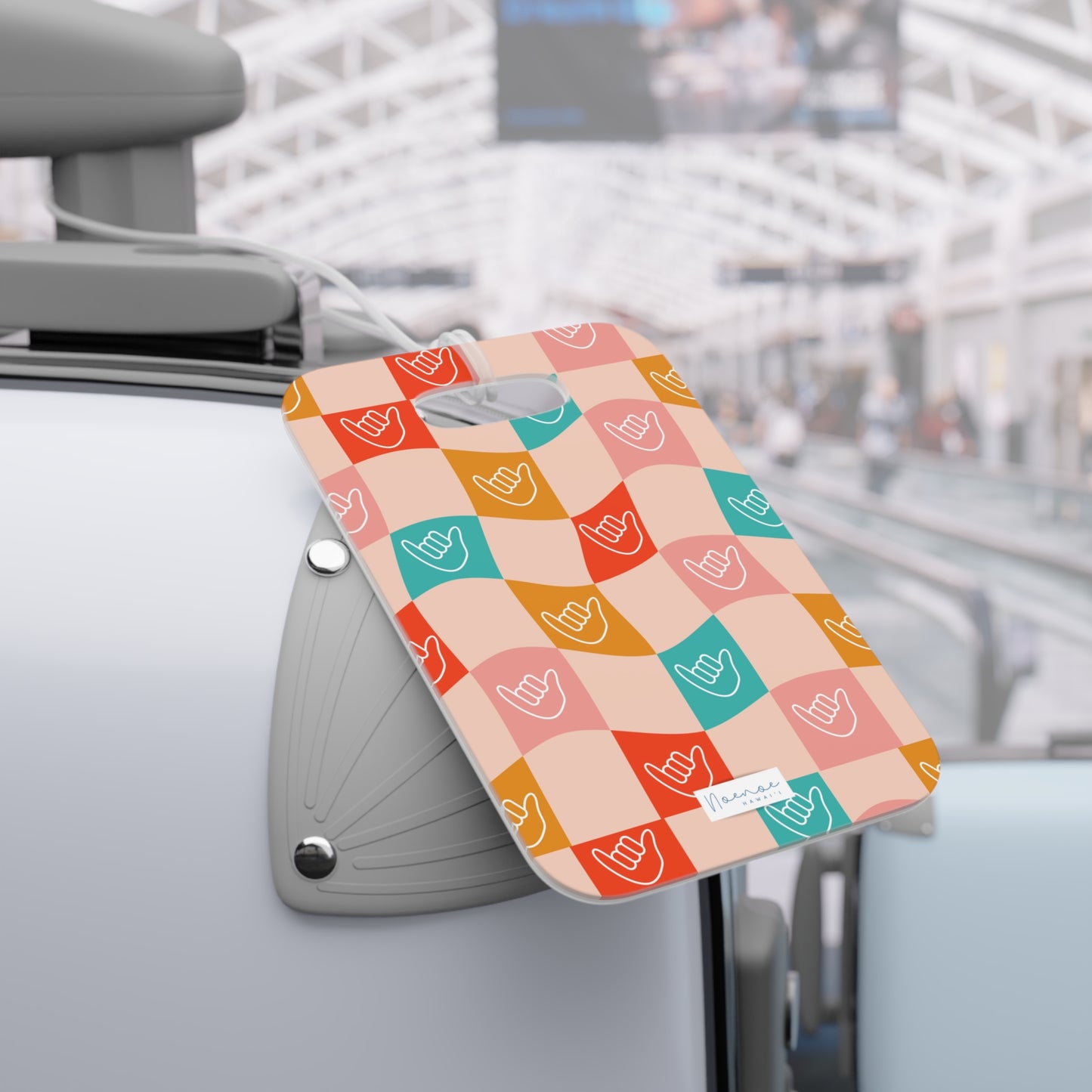 Luggage Tag- Checkered Shakas