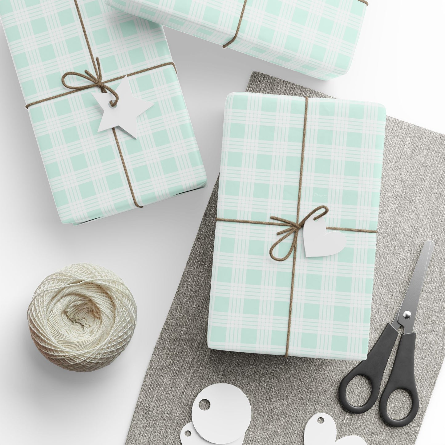 Wrapping Paper- Palaka- Mint