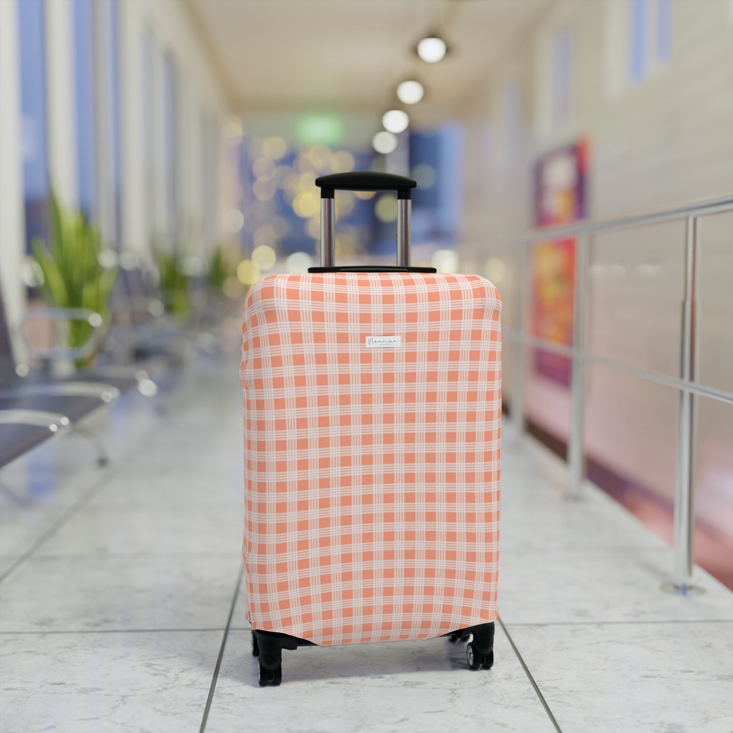 Luggage Cover- Orange Palaka