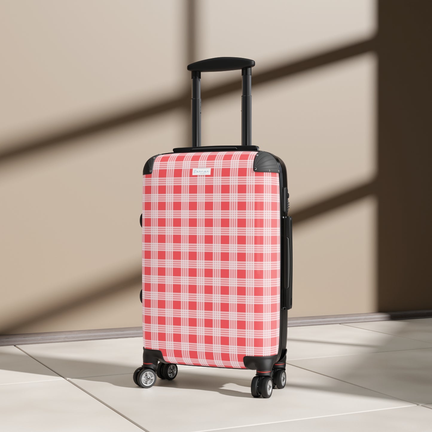 Suitcase Luggage- Red Palaka