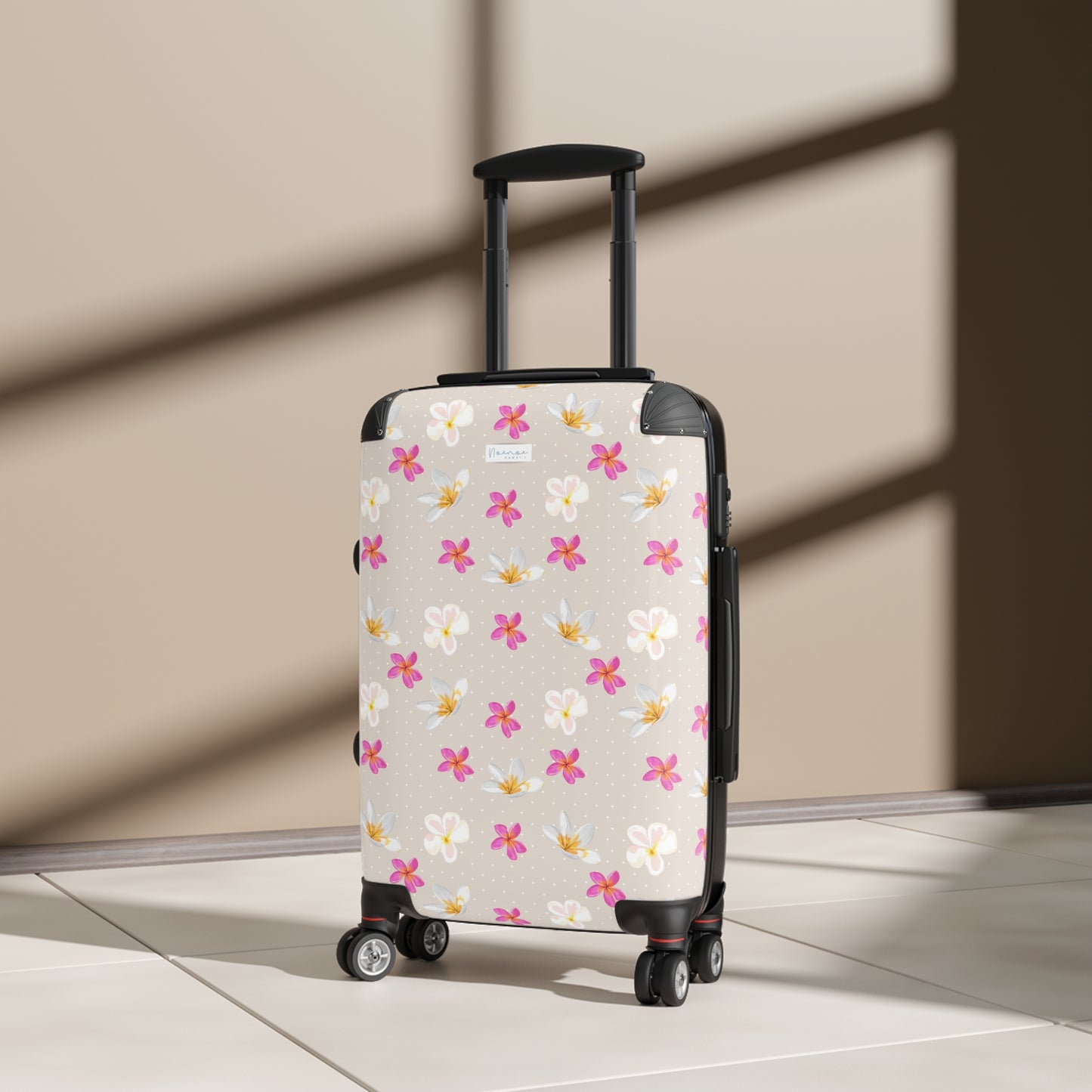 Suitcase Luggage- Plumeria