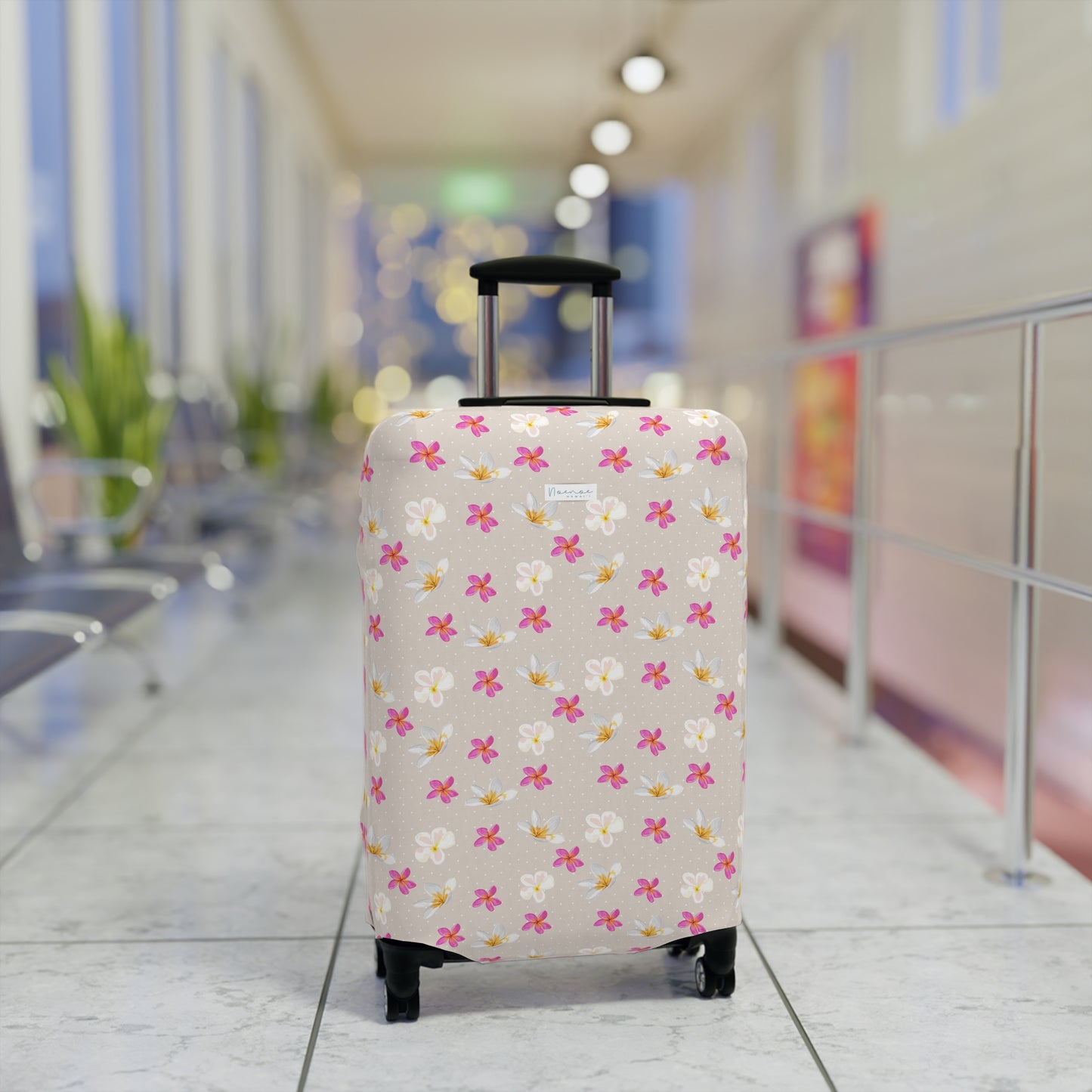 Luggage Cover- Plumeria