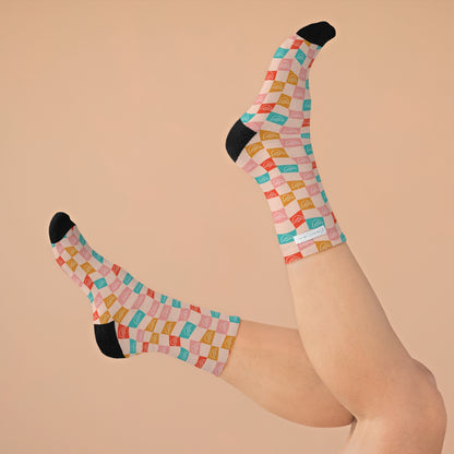 Socks- Checkered Shakas