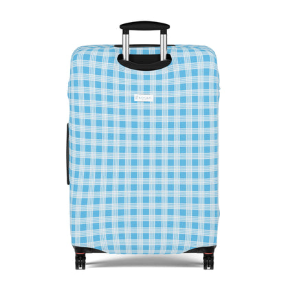 Luggage Cover- Blue Palaka