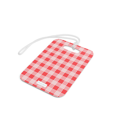 Luggage Tag- Red Palaka